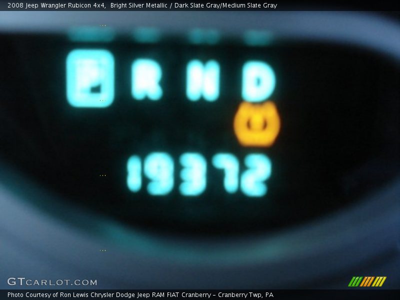 Bright Silver Metallic / Dark Slate Gray/Medium Slate Gray 2008 Jeep Wrangler Rubicon 4x4