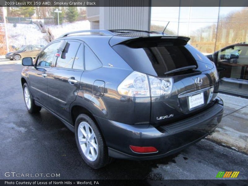 Smokey Granite / Black 2009 Lexus RX 350 AWD