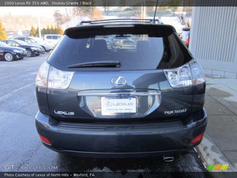 Smokey Granite / Black 2009 Lexus RX 350 AWD