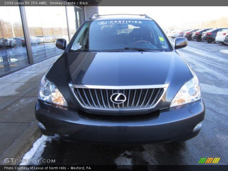 Smokey Granite / Black 2009 Lexus RX 350 AWD