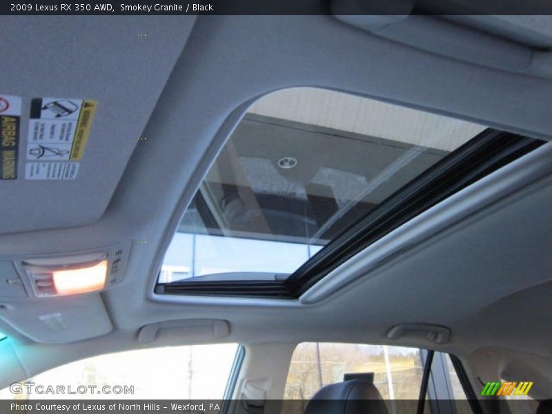 Smokey Granite / Black 2009 Lexus RX 350 AWD
