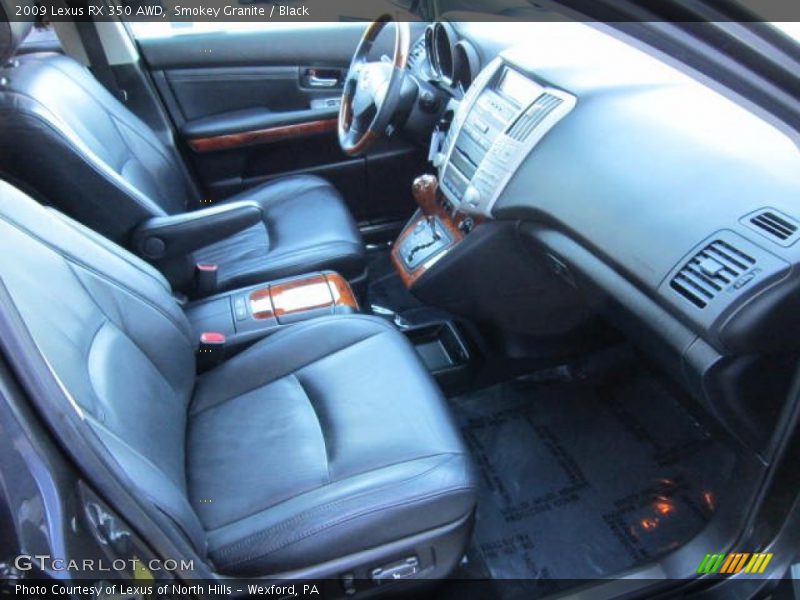 Smokey Granite / Black 2009 Lexus RX 350 AWD