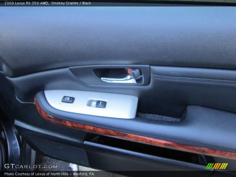 Smokey Granite / Black 2009 Lexus RX 350 AWD