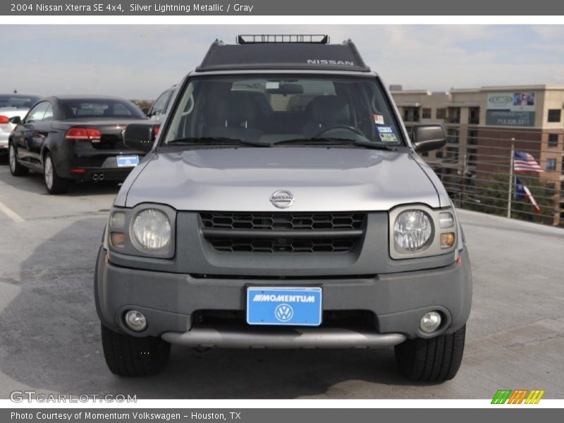 Silver Lightning Metallic / Gray 2004 Nissan Xterra SE 4x4