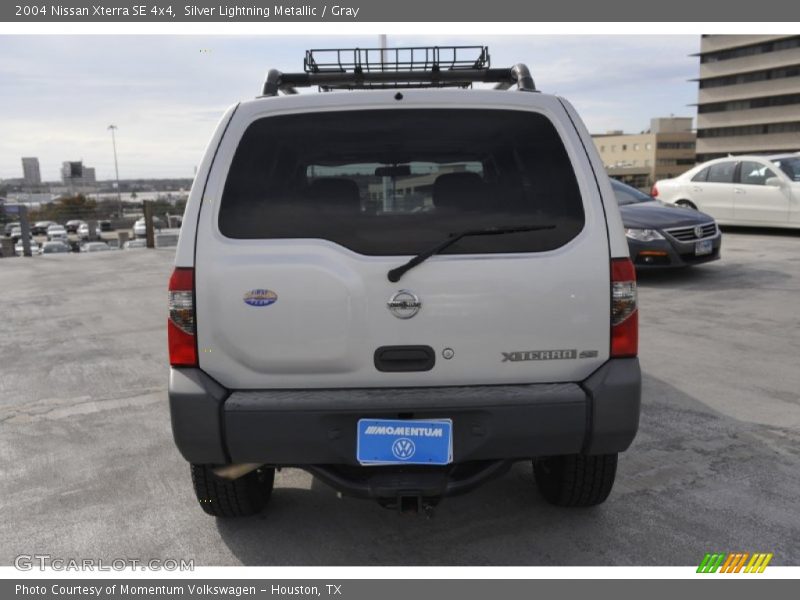 Silver Lightning Metallic / Gray 2004 Nissan Xterra SE 4x4