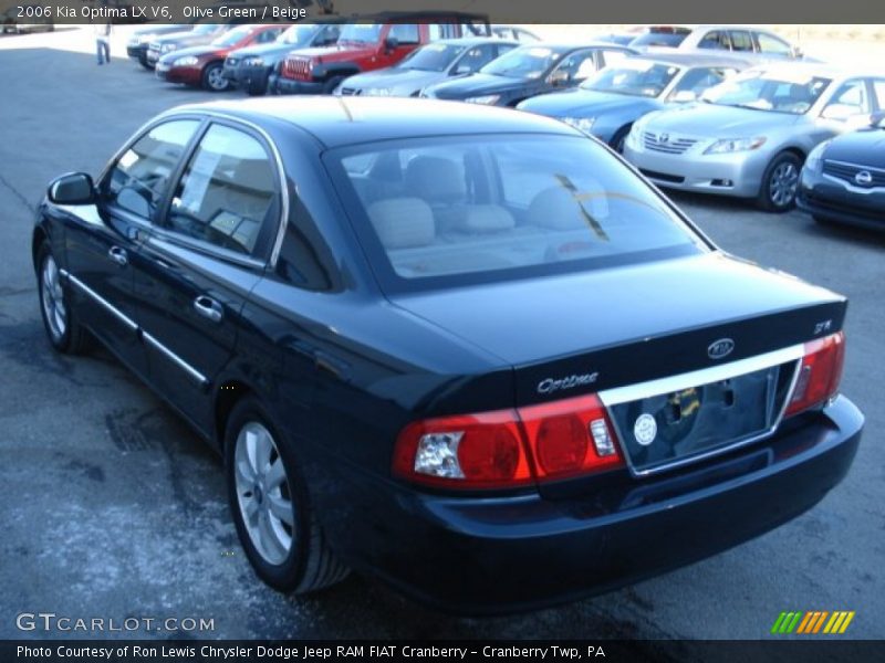 Olive Green / Beige 2006 Kia Optima LX V6