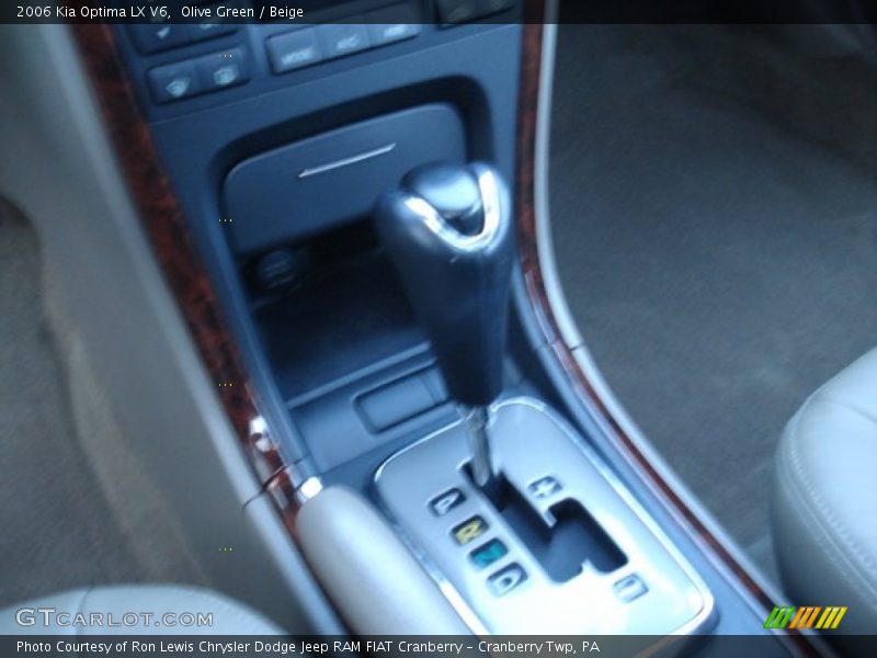Olive Green / Beige 2006 Kia Optima LX V6