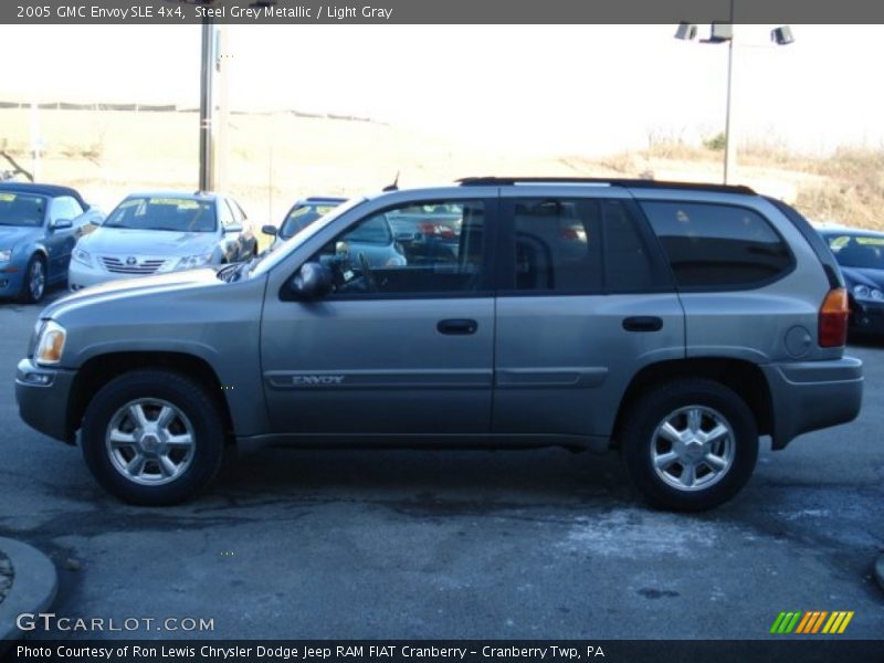 Steel Grey Metallic / Light Gray 2005 GMC Envoy SLE 4x4