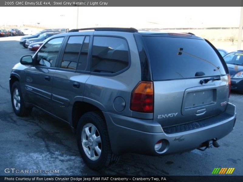Steel Grey Metallic / Light Gray 2005 GMC Envoy SLE 4x4