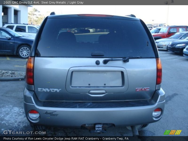 Steel Grey Metallic / Light Gray 2005 GMC Envoy SLE 4x4