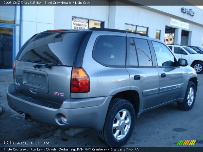 Steel Grey Metallic / Light Gray 2005 GMC Envoy SLE 4x4