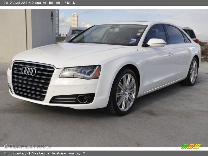 Front 3/4 View of 2012 A8 L 4.2 quattro