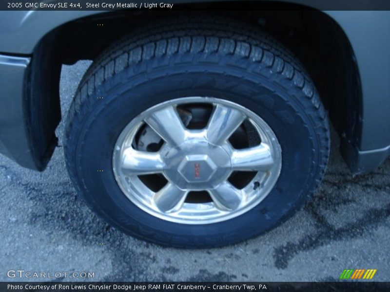 Steel Grey Metallic / Light Gray 2005 GMC Envoy SLE 4x4