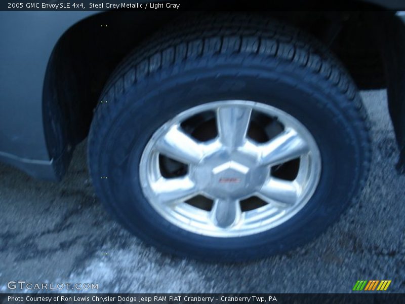 Steel Grey Metallic / Light Gray 2005 GMC Envoy SLE 4x4