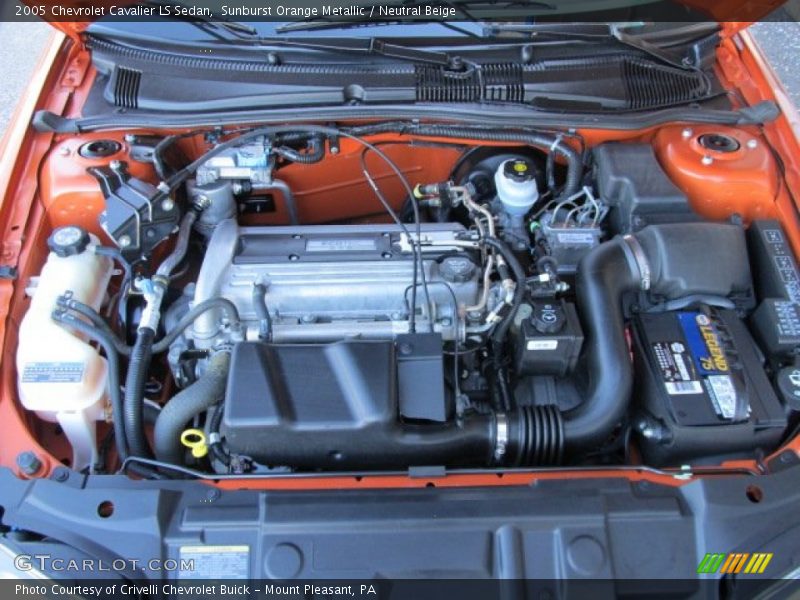  2005 Cavalier LS Sedan Engine - 2.2 Liter DOHC 16 Valve 4 Cylinder