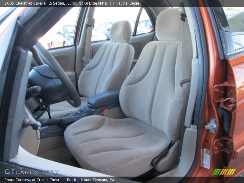 2005 Cavalier LS Sedan Neutral Beige Interior