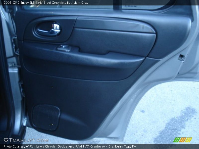 Steel Grey Metallic / Light Gray 2005 GMC Envoy SLE 4x4