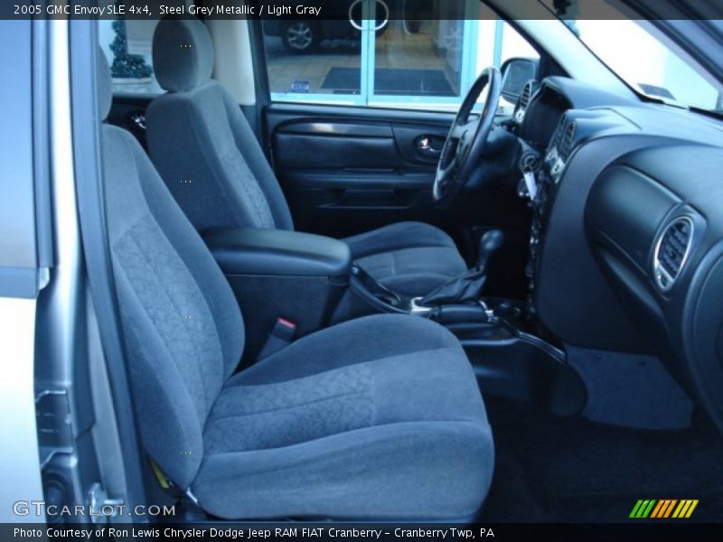 Steel Grey Metallic / Light Gray 2005 GMC Envoy SLE 4x4
