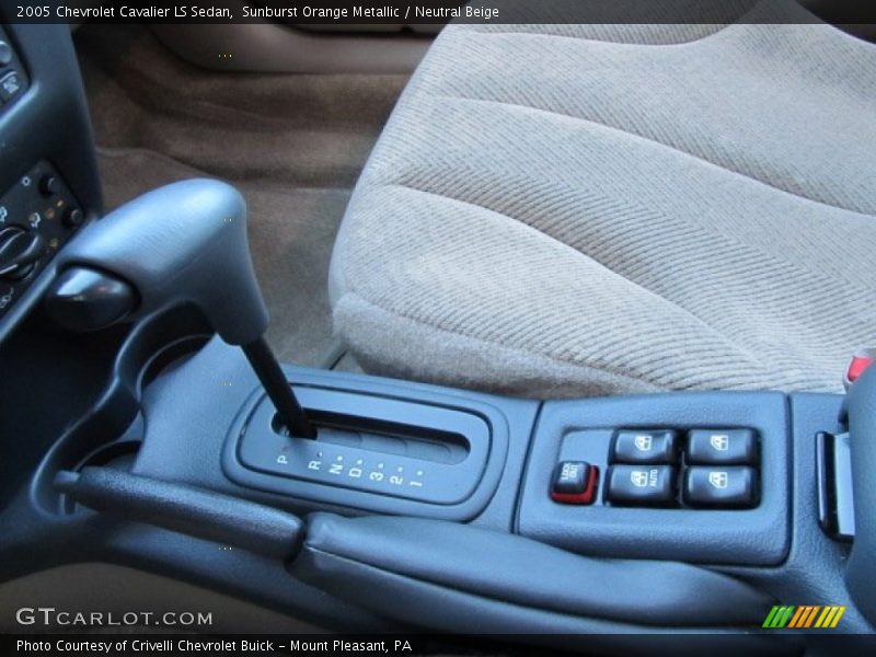  2005 Cavalier LS Sedan 4 Speed Automatic Shifter