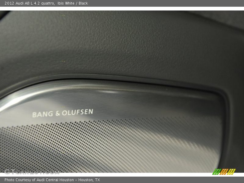 Ibis White / Black 2012 Audi A8 L 4.2 quattro