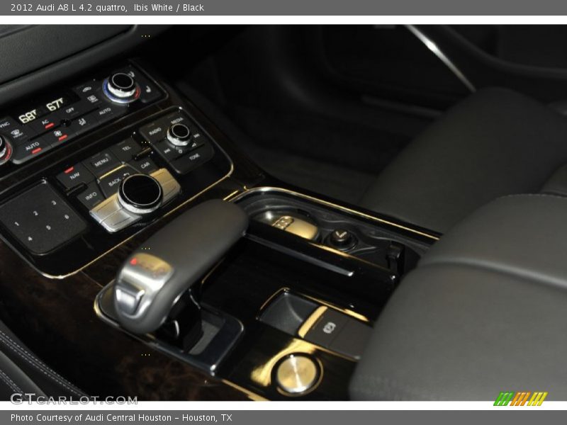 Ibis White / Black 2012 Audi A8 L 4.2 quattro