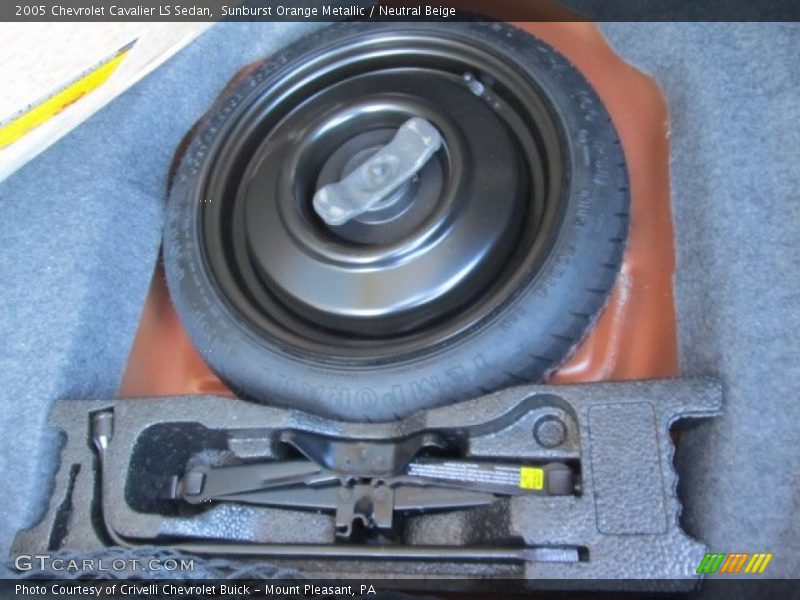 Tool Kit of 2005 Cavalier LS Sedan