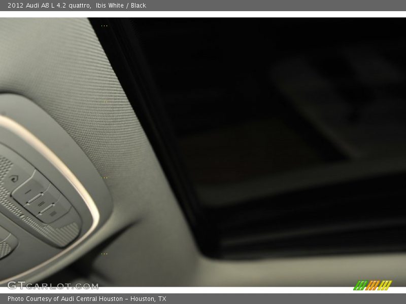Ibis White / Black 2012 Audi A8 L 4.2 quattro