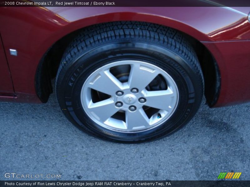 Red Jewel Tintcoat / Ebony Black 2008 Chevrolet Impala LT