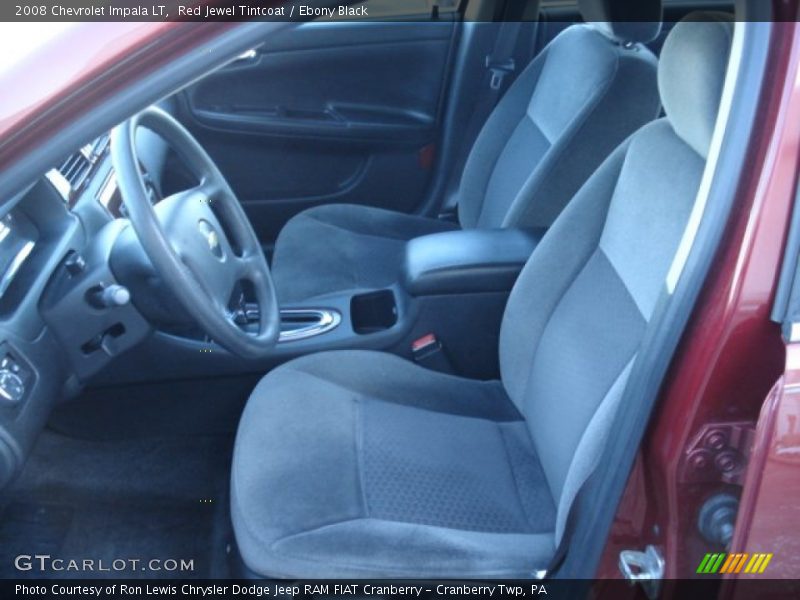 Red Jewel Tintcoat / Ebony Black 2008 Chevrolet Impala LT