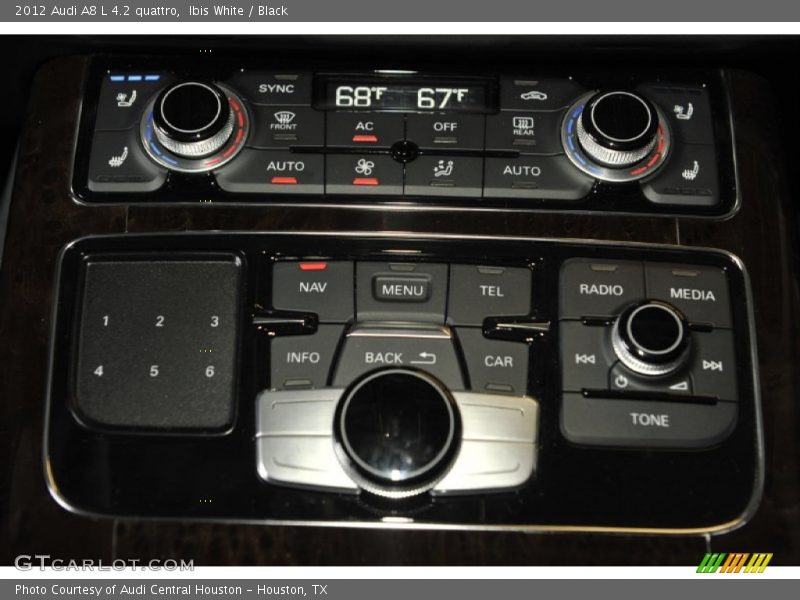 Controls of 2012 A8 L 4.2 quattro