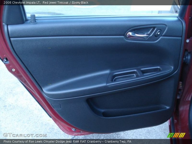 Red Jewel Tintcoat / Ebony Black 2008 Chevrolet Impala LT