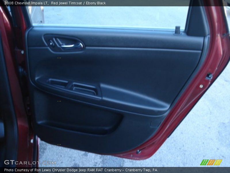 Red Jewel Tintcoat / Ebony Black 2008 Chevrolet Impala LT