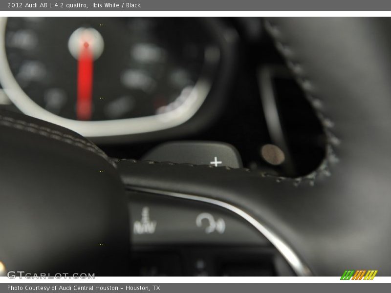 Ibis White / Black 2012 Audi A8 L 4.2 quattro