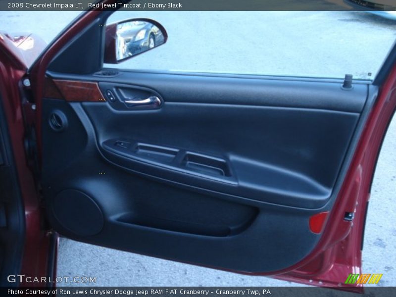 Red Jewel Tintcoat / Ebony Black 2008 Chevrolet Impala LT