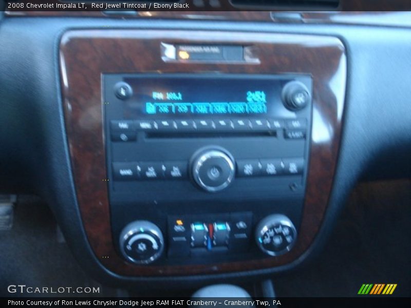 Red Jewel Tintcoat / Ebony Black 2008 Chevrolet Impala LT