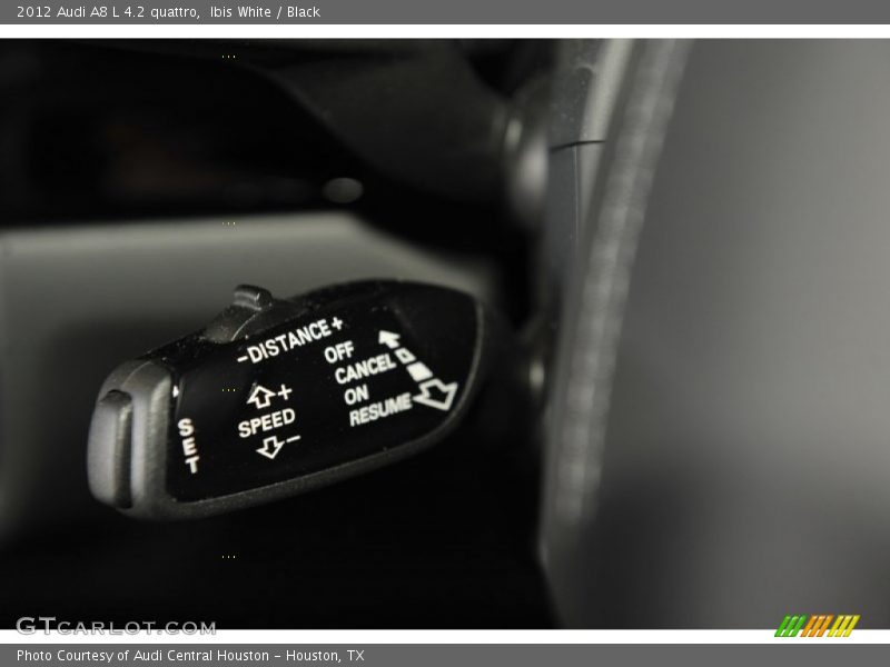 Ibis White / Black 2012 Audi A8 L 4.2 quattro