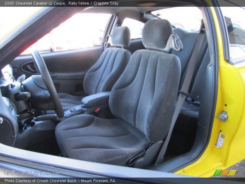  2005 Cavalier LS Coupe Graphite Gray Interior