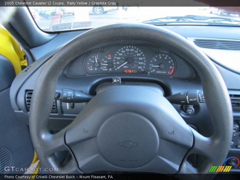  2005 Cavalier LS Coupe Steering Wheel