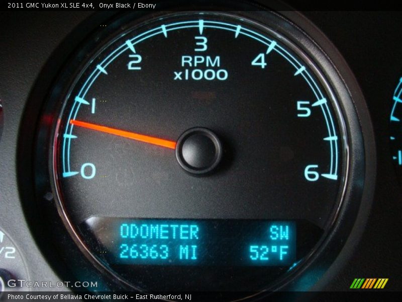 Onyx Black / Ebony 2011 GMC Yukon XL SLE 4x4