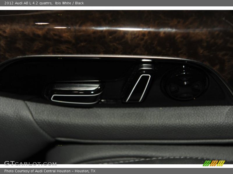 Ibis White / Black 2012 Audi A8 L 4.2 quattro