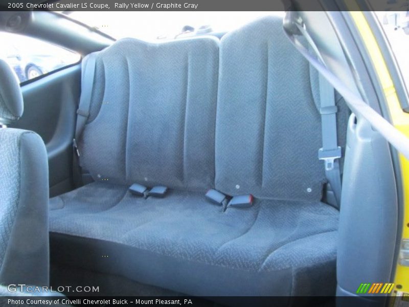 Rally Yellow / Graphite Gray 2005 Chevrolet Cavalier LS Coupe