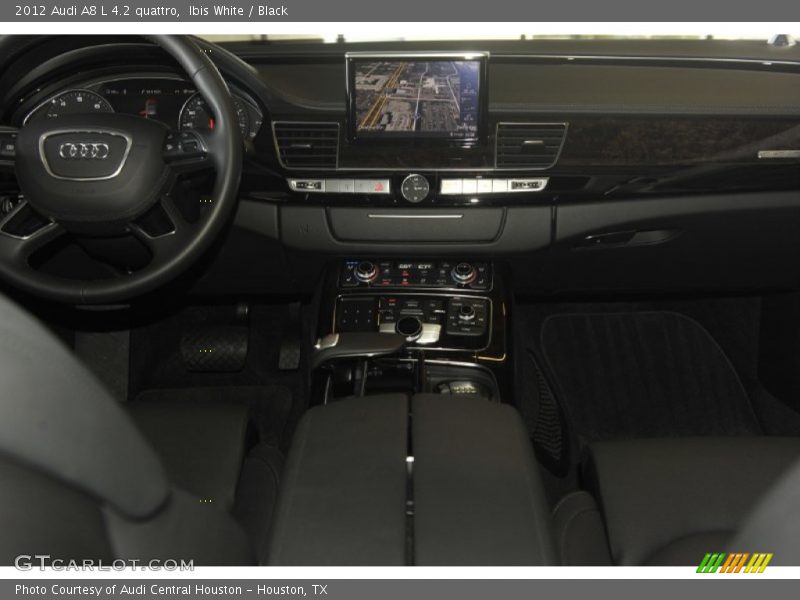 Ibis White / Black 2012 Audi A8 L 4.2 quattro