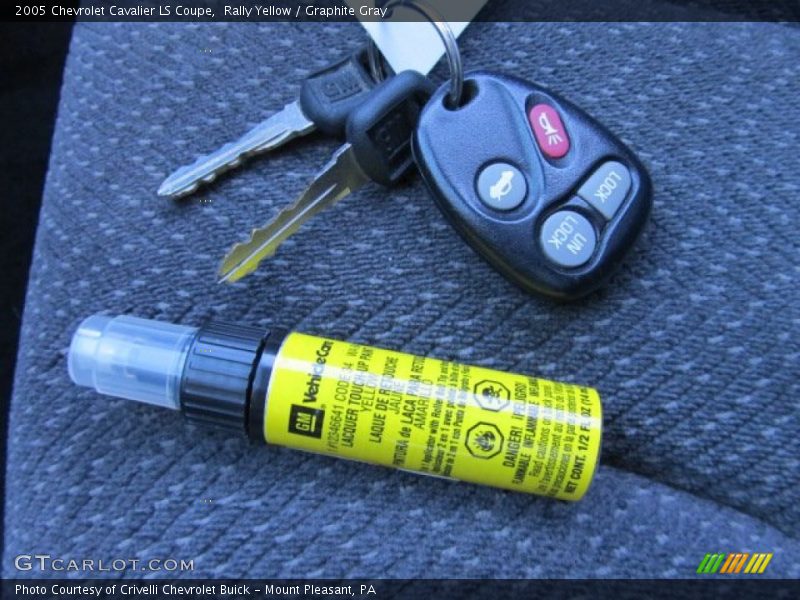 Keys of 2005 Cavalier LS Coupe