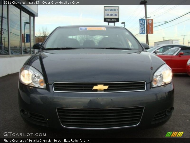 Cyber Gray Metallic / Gray 2011 Chevrolet Impala LT