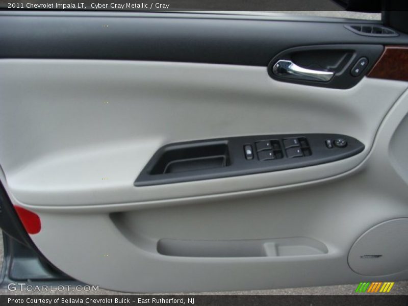 Cyber Gray Metallic / Gray 2011 Chevrolet Impala LT