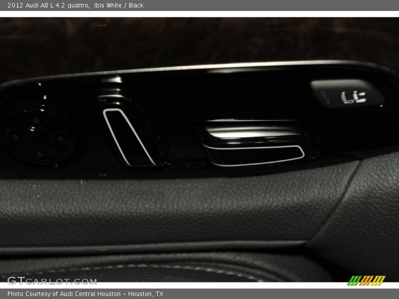 Ibis White / Black 2012 Audi A8 L 4.2 quattro