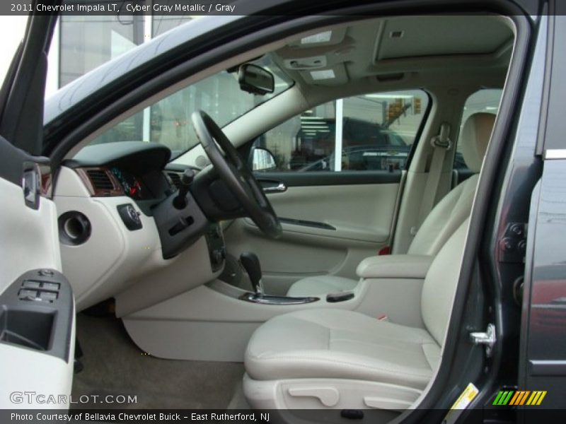 Cyber Gray Metallic / Gray 2011 Chevrolet Impala LT