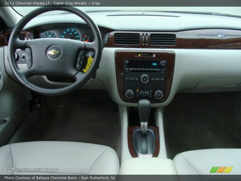 Cyber Gray Metallic / Gray 2011 Chevrolet Impala LT