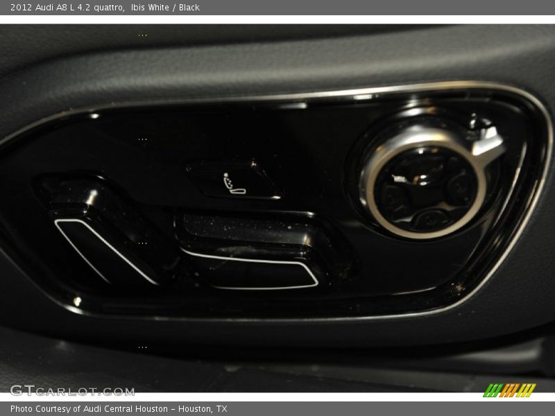 Ibis White / Black 2012 Audi A8 L 4.2 quattro