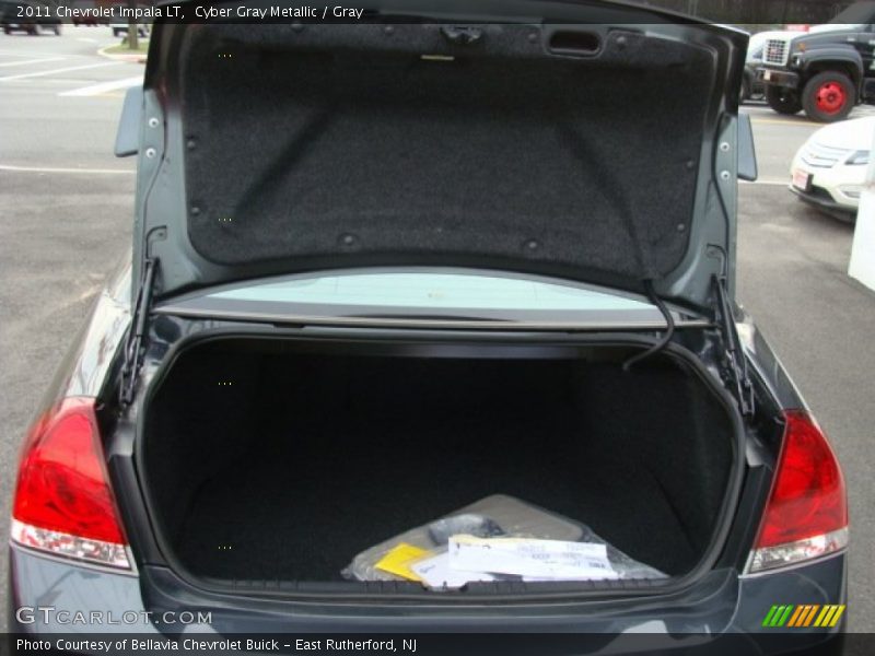 Cyber Gray Metallic / Gray 2011 Chevrolet Impala LT